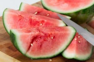 Wenig Zucker in der Wassermelone