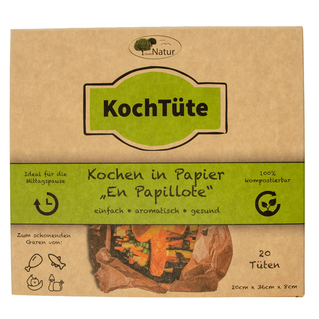 Kochen in Papier