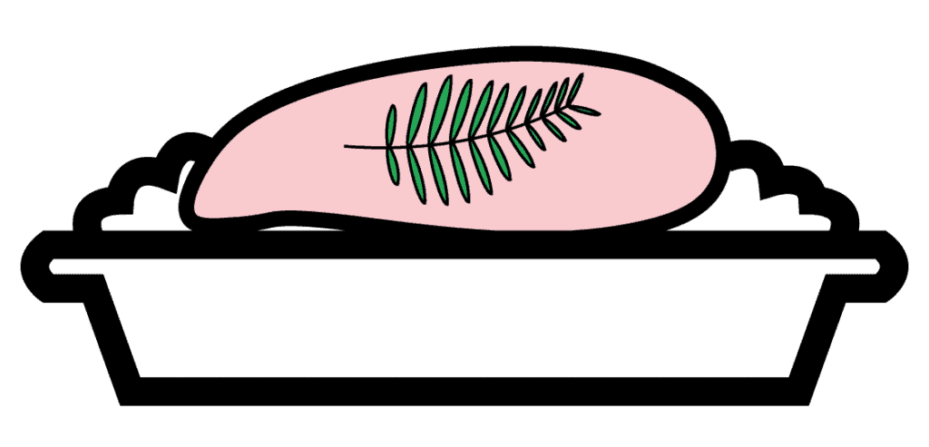 Hähnchen aus der Kochtüte