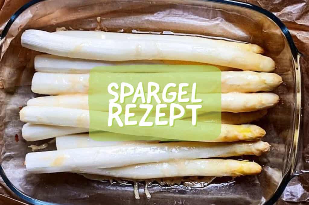 Spargel im Ofen zubereiten mit Papier